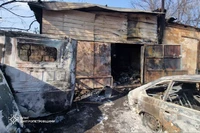 М. Дніпро: вогнеборці ліквідували займання в гаражному боксі