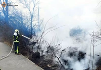 Полтавський район: надзвичайники ліквідували пожежу на відкритій території