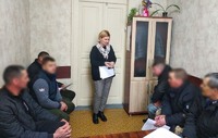 У районному секторі пробації м. Олевська із засудженими говорили про складні життєві обставини