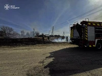 Сумська область: вогнеборці десять разів ліквідовували загоряння на відкритих територіях