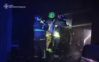 У Дніпрі рятувальники ліквідували пожежу на території підприємства