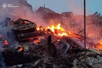 Ворог знову завдав ударів авіабомбами по середмістю Вовчанська