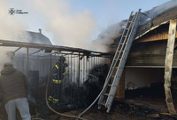 Вогнеборці ліквідували загорання господарчої будівлі