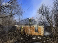 Роменський район: вогнеборці ліквідували загоряння не експлуатуємого житлового будинку