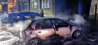 Полтава: рятувальники ліквідували пожежу в автомобілі
