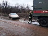Кіровоградська область: рятувальники здійснили 4 буксирування транспортних засобів на автошляхах