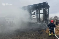 Рівненський район: рятувальники ліквідували пожежу в приватному домогосподарстві