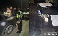 На Хмельниччині поліцейські виявили водія під дією наркотиків, у якого вилучили ще пів сотні згортків із PVP