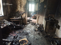Лозівський район: на пожежі загинув 43-річний чоловік