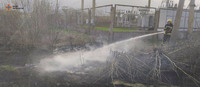 Рятувальники Білоцерківщини за добу 5 разів виїжджали на гасіння пожеж в екосистемах