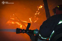 Рятувальники ліквідували пожежу покрівлі Новоушицької багатопрофільної лікарні
