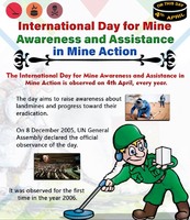«Орган пробації інформує про Міжнародний день просвіти з питань мінної небезпеки та допомоги в діяльності щодо розміновування»