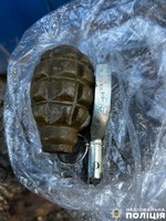 На Херсонщині поліцейські викрили ще одного пособника окупантів та вилучили в нього бойову гранату