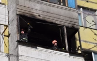 Кропивницький: вогнеборці приборкали пожежу у квартирі, на якій загинув чоловік