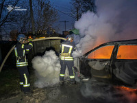 Рятувальники ліквідували загорання легкового автомобіля