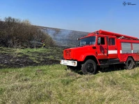 Уманський район: рятувальники ліквідували три пожежі на відкритих територіях