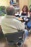 Начальник відділу  надання соціальних послуг Городоцької селищної ради Житомирського району провів бесіду з клієнтом пробації