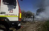 Сумська область: рятувальники упродовж доби 15 разів ліквідовували загоряння сухої рослинності