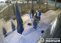У Житомирі поліцейські розшукали причетного до крадіжки хвойних дерев біля кафе