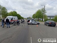 У Житомирі в ДТП травмовано мотоцикліста: поліція встановлює обставини