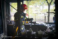 Під час пожежі в багатоповерхівці у Хмельницькому рятувальники евакуювали 5 людей