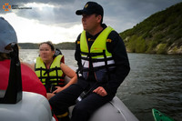 На річці Дністер надзвичайники врятували жінок, які плавали на байдарках