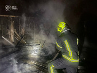 Святошинський район: ліквідовано пожежу у недіючій будівлі