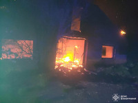 На Вінниччині за добу ліквідовано дві пожежі на території приватних домоволодінь