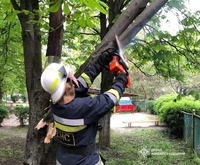 На Кіровоградщині рятувальники надавали допомогу по ліквідації наслідків негоди