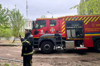 Харків: під час пожежі рятувальники евакуювали 15 мешканців будинку та врятували життя кошеняти