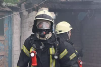 Рятувальники ліквідували пожежу на території приватного домоволодіння