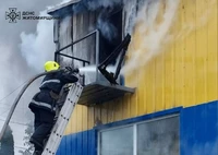 Коростишів: ліквідовано пожежу в одному з господарських магазинів