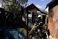М. Суми: вогнеборці ліквідували загоряння в житловому секторі