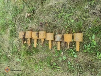 Піротехніки Прикарпаття знешкодили 8 застарілих боєприпасів ІІ Світової війни