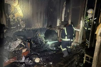 М. Кам’янське: час ліквідації пожежі в квартирі, вогнеборці виявили тіло чоловіка