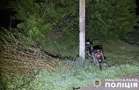 Поліція Полтавщини встановлює обставини ДТП, в якій загинув мопедист