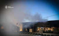 Самбірський район: вогнеборці ліквідували займання в складському приміщенні