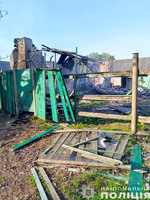 На прикордонні Чернігівщини російським обстрілом знищено приватний будинок: поліція документує воєнний злочин
