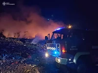 Вогнеборці ліквідували пожежу побутового сміття  на відкритій території в території в  місті Болехів