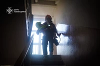 М. Львів: під час пожежі в багатоповерхівці вогнеборці врятували чотирьох людей, з них одну дитину