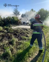 Пожежно-рятувальні підрозділи впродовж минулої доби приборкали чотири займання сухої рослинності