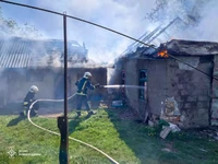 Дубенський район: вогнеборці ліквідували пожежу у приватному господарстві