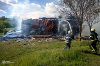 Рахівські рятувальники ліквідували пожежу в будинку