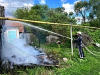 Роменський район: рятувальники оперативно ліквідували загоряння в житловому секторі