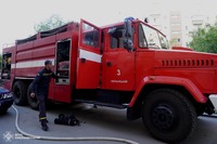 У Хмельницькому на пожежі травмувалися жінка та дитина