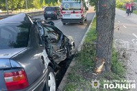 Поліцейські Києва затримали 19-річного водія, який п’яний за кермом вчинив ДТП та травмував людину