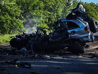 Миколаївська область: рятувальники деблокували тіло чоловіка, який загинув в результаті дорожньо-транспортної аварії