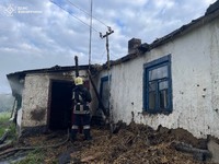 На Вінниччині внаслідок пожеж одна людина загинула, інша – травмувалася