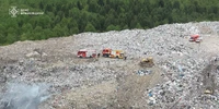 Вогнеборці ліквідували пожежу сміття на відкритій території в Івано-Франківському районі