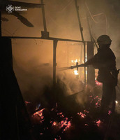 Київщина: під час пожежі рятувальниками виявлено постраждалого чоловіка